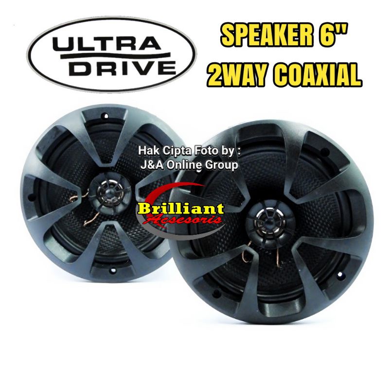 Speaker Mobil 6in 6inch / Speaker Pintu Mobil Universal - Harga Set