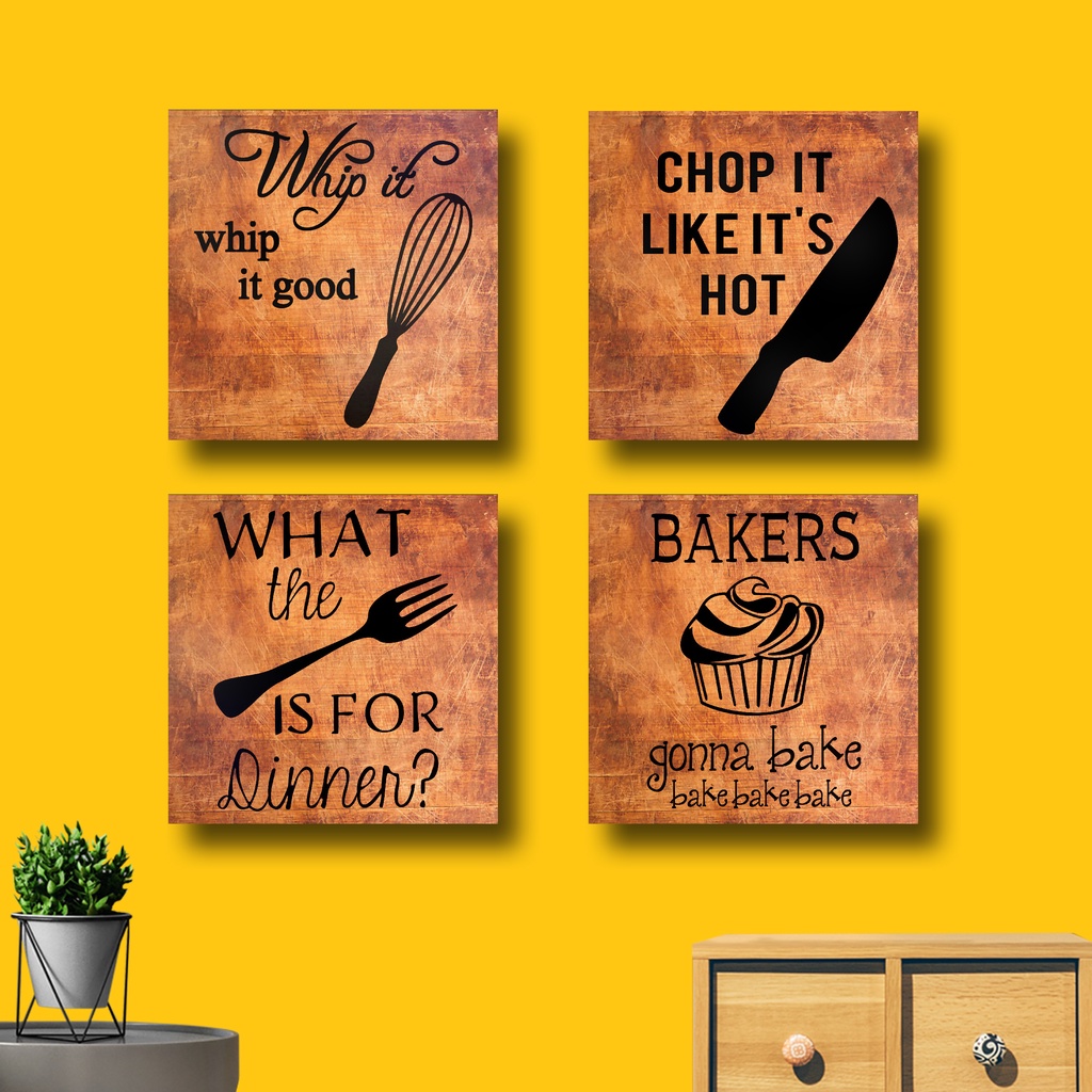 Hiasan dinding dekorasi dinding kopi kitchen home decor dekorasi dinding