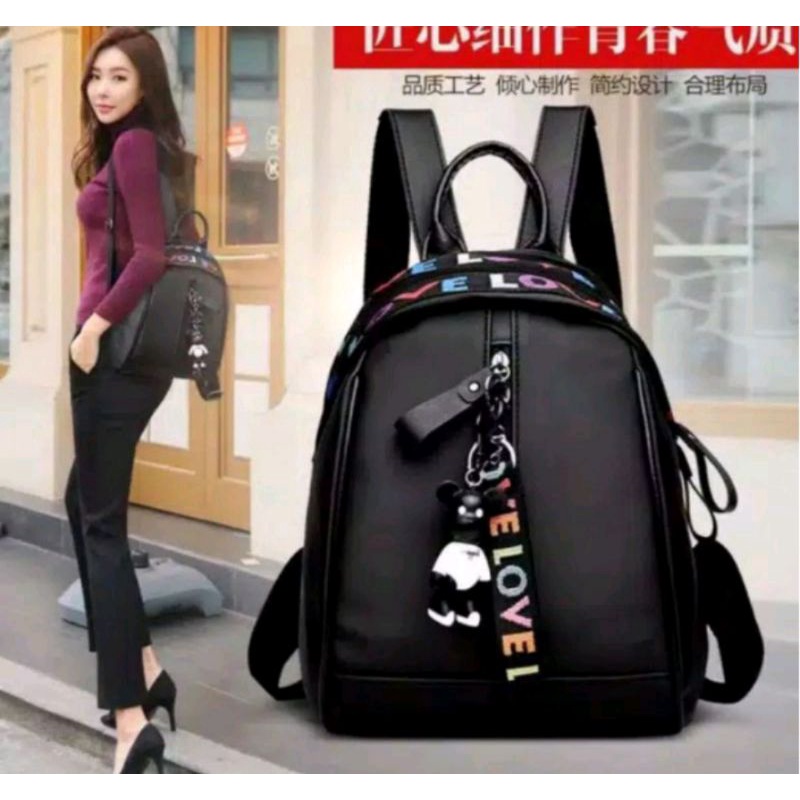 Tas Backpack Fashion Love Model terfavorit