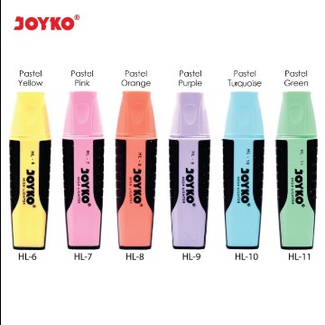 

Highlighter / Penanda Joyko HL-6 ~ 11 Pastel Color