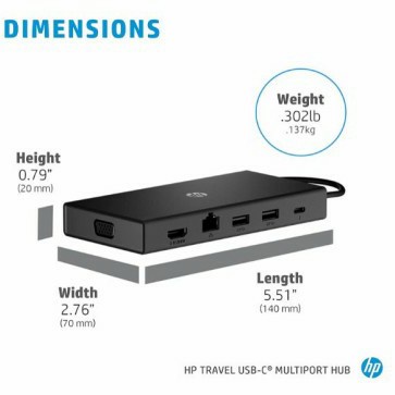 Docking Station HP Travel USB-C Multi Port Hub 1C1Y5AA Original