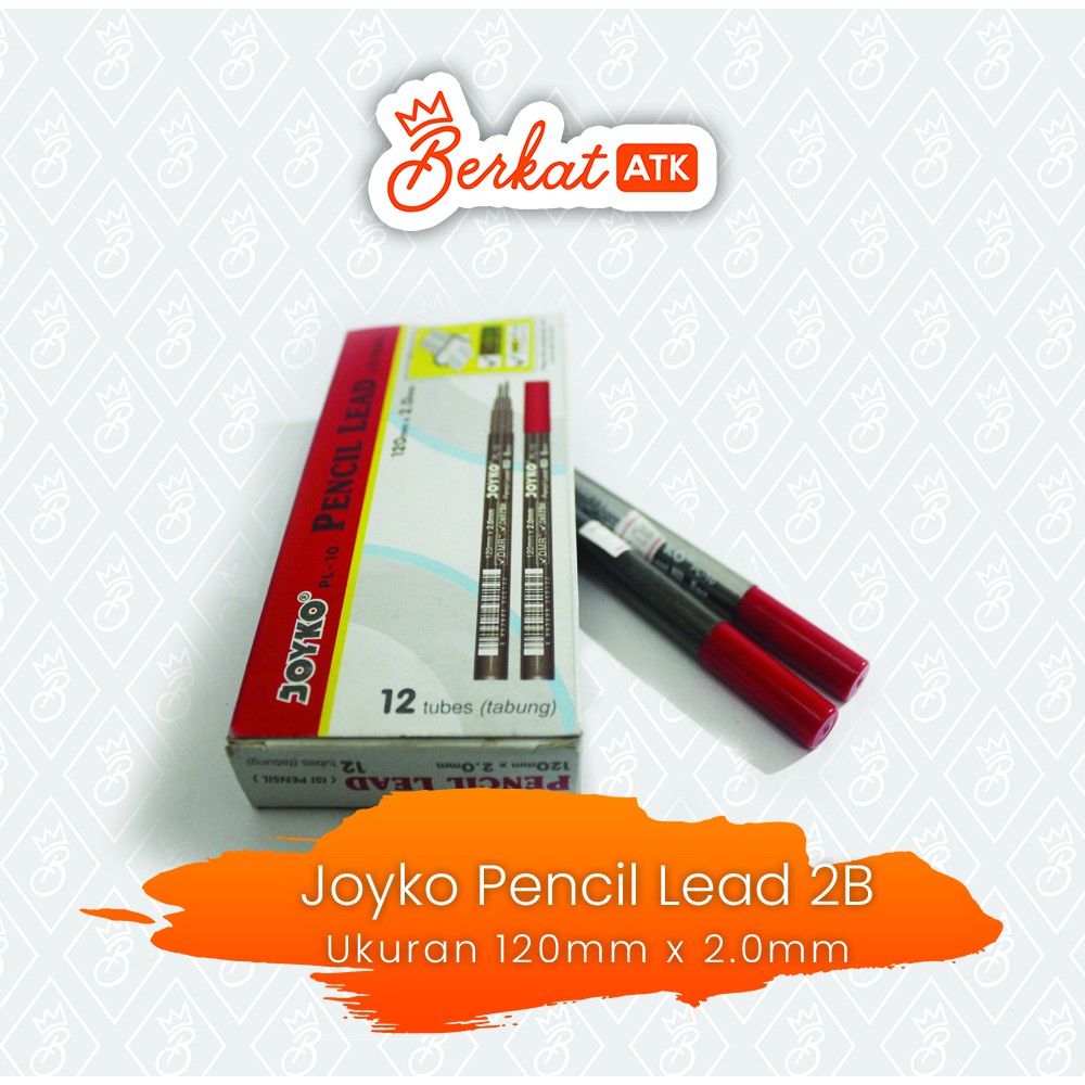 

Joyko Lead Pencil 2b (120mm x 2.0 mm)