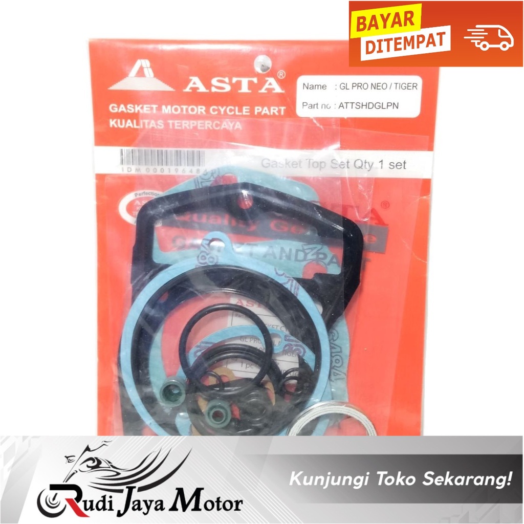 Gasket top set tiger megapro