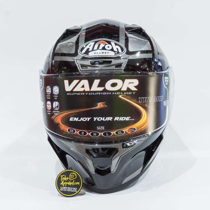 AIROH HELMET - VALOR - MARSHALL GREY