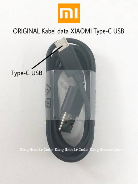 Kabel Data Usb Xiaomi Type C Fast Charging Mi4c Mi4s Mi5 Original 100% Cable Data Usb Xiao Mi