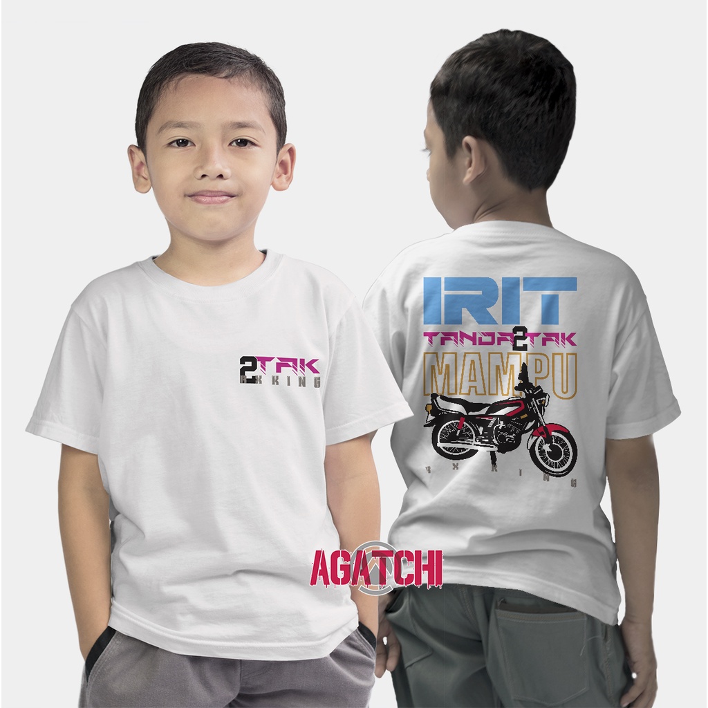 Baju Kaos Atasan Anak Laki-Laki Agatchi Motif King