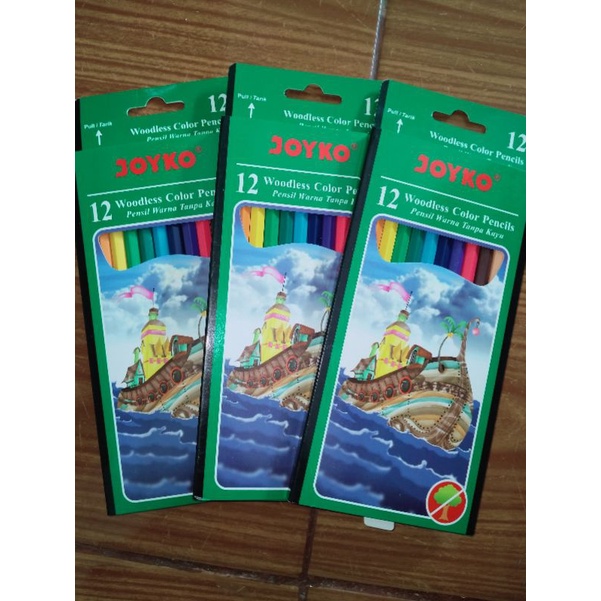 

Pensil Warna Joyko CP-103 /12 Warna12 WARNA