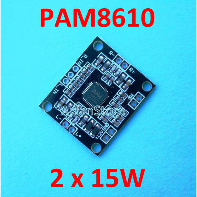 8Tja Board Pam8610 2X15W Stereo Mini Power Amplifier 2 Channel Class D 3Y1C
