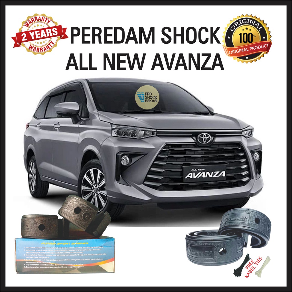 Pro Shock Sport Damper Mobil Karet Peredam Shockbreaker Avanza Veloz