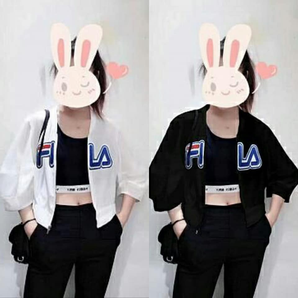 Jaket Bomber Fila Jaket Fila Jaket Parasut FRONT FILA IMPORT!! R