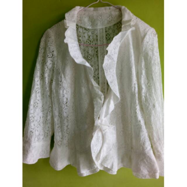 Blezer putih preloved