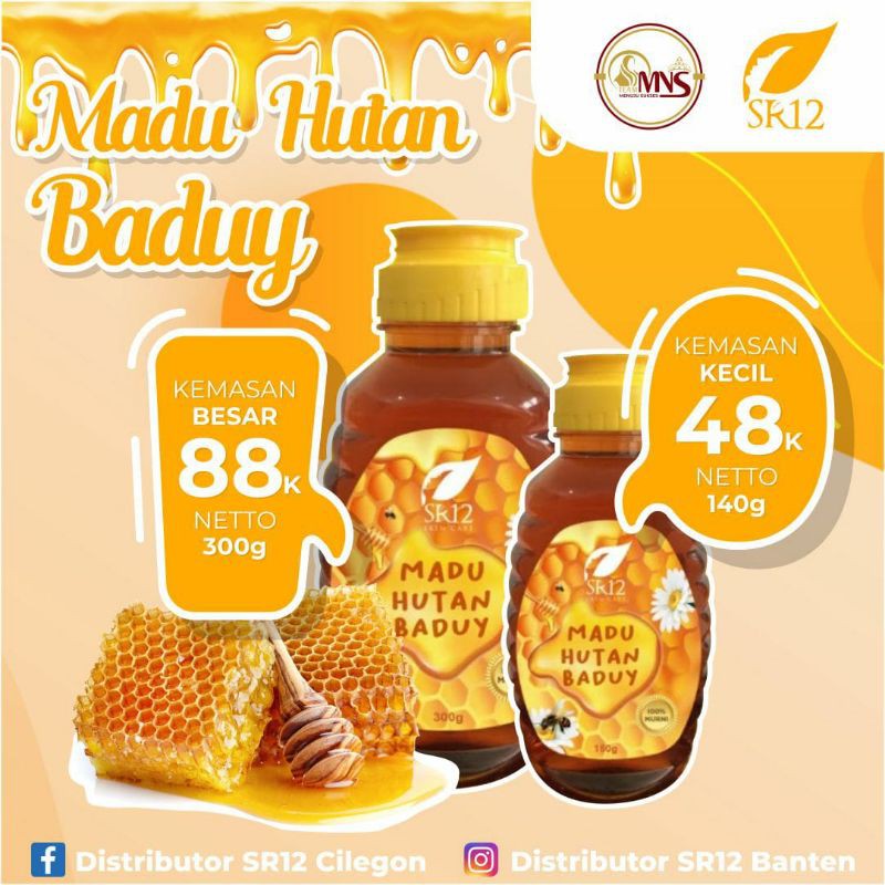 

Madu Hutan Baduy SR12 (100% Madu Asli)