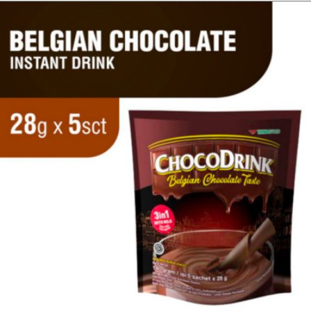 

5 Sachet Chocodrink Belgian Chocolate Instan Drink Minuman Coklat Panas