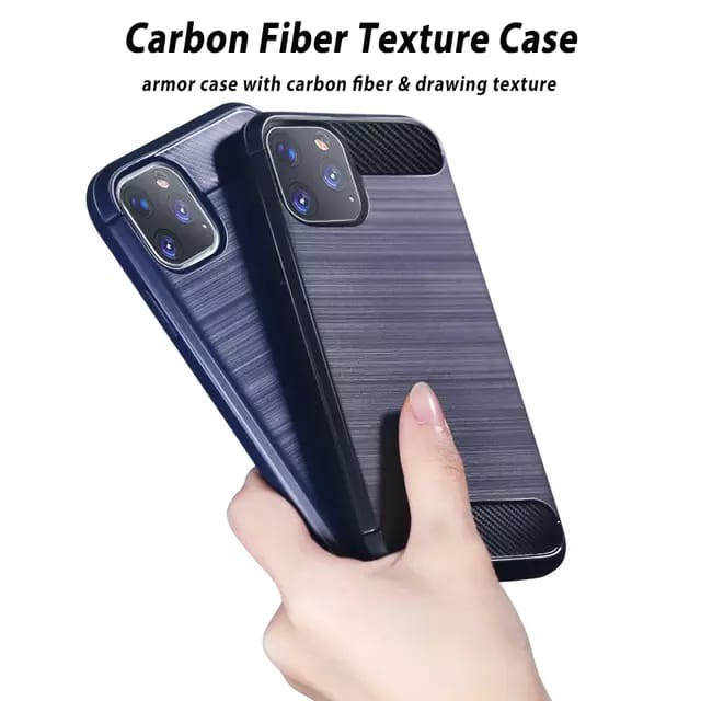 Iphone 11 / 11 Pro / 11 Pro Max Soft Case Brushed Carbon