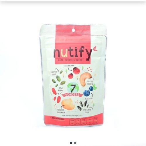 

Nutify Trail Mix 7 Wonders 60gr