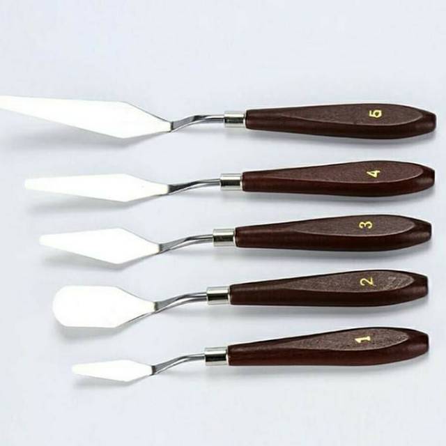 [Istana Baking] Pallet Knife Set 5pcs Set Spatula Stainless