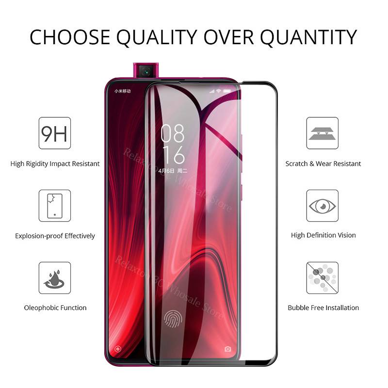 2pcs 9D mi9t protecive Glass For xiaomi mi 9t Full Glue screen protector on xiomi 10T 9 se 9se mi9 t t9 9tpro tempered Glas Film