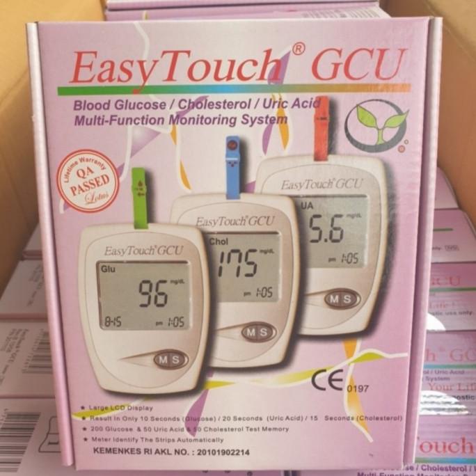 Alat Check Gula Darah 3 in 1 Easy Touch/Alat GCU Easy Touch