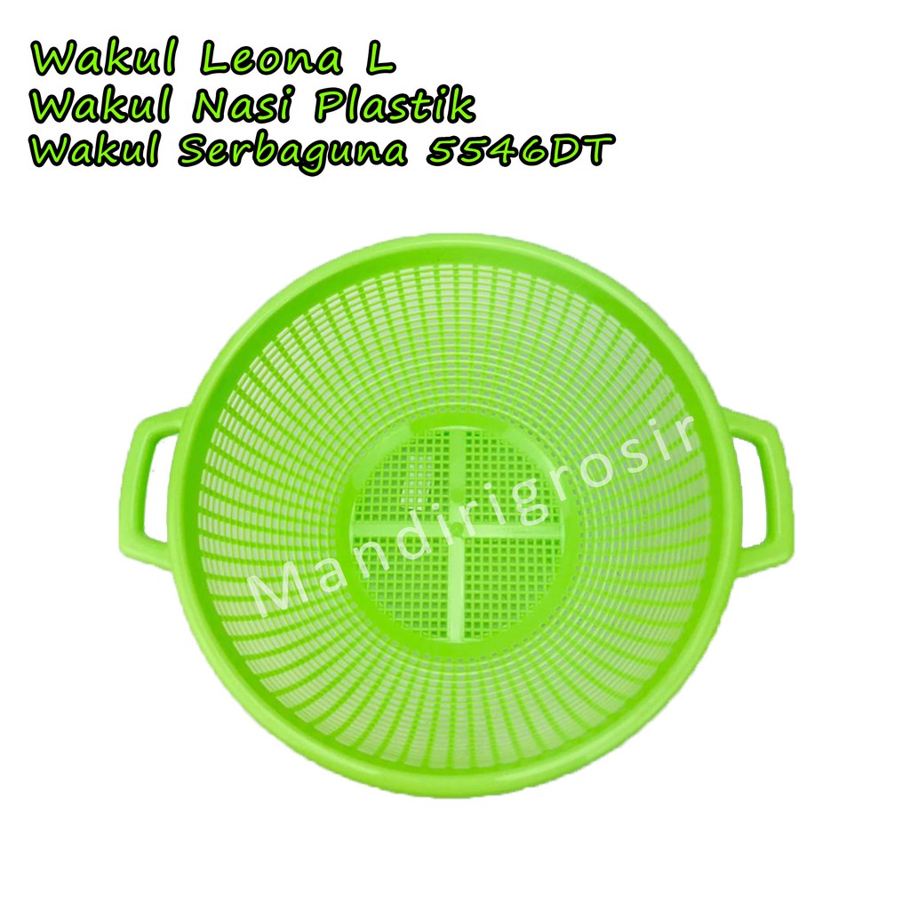 Wakul Serbaguna *Wakul Leona L * Wakul Nasi Plastik * 5546DT HIJAU