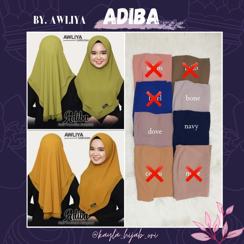 khimar mini adiba