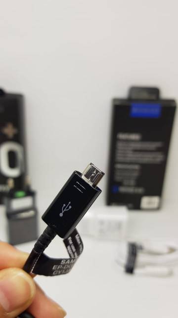 Charger Samsung S10 Plus 3.0A QUALCOMM Casan Samsung S10+ QC Kabel Data Micro Android FAST CHARGING