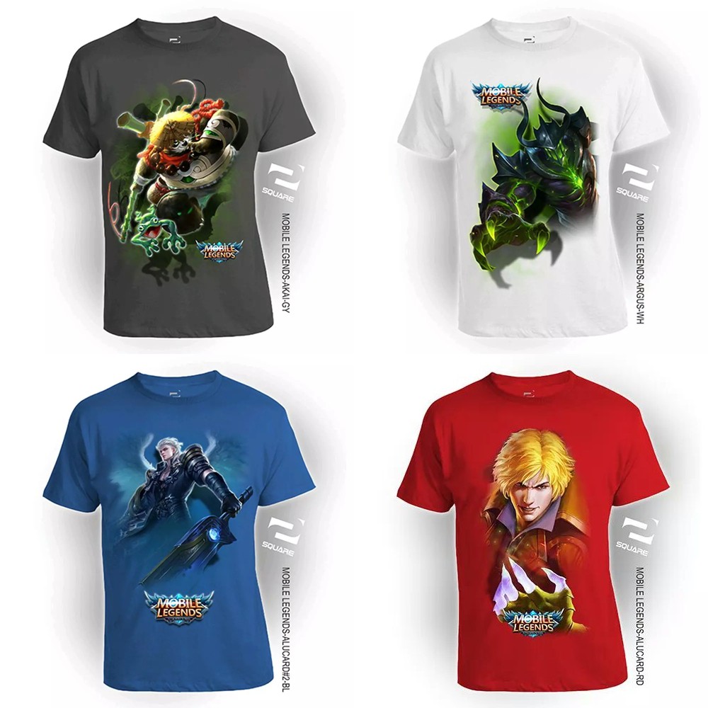 Kaos Mobile Legends Hero Roger ML Shopee Indonesia