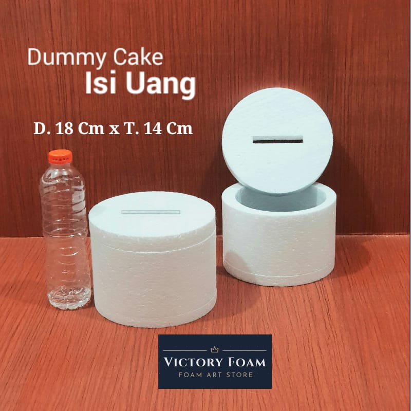 Dummy Cake Isi Uang D. 18cm x 14cm