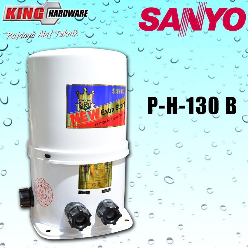 Pompa Air Otomatis Sanyo Type: PH130B (Khusus Daerah Medan)