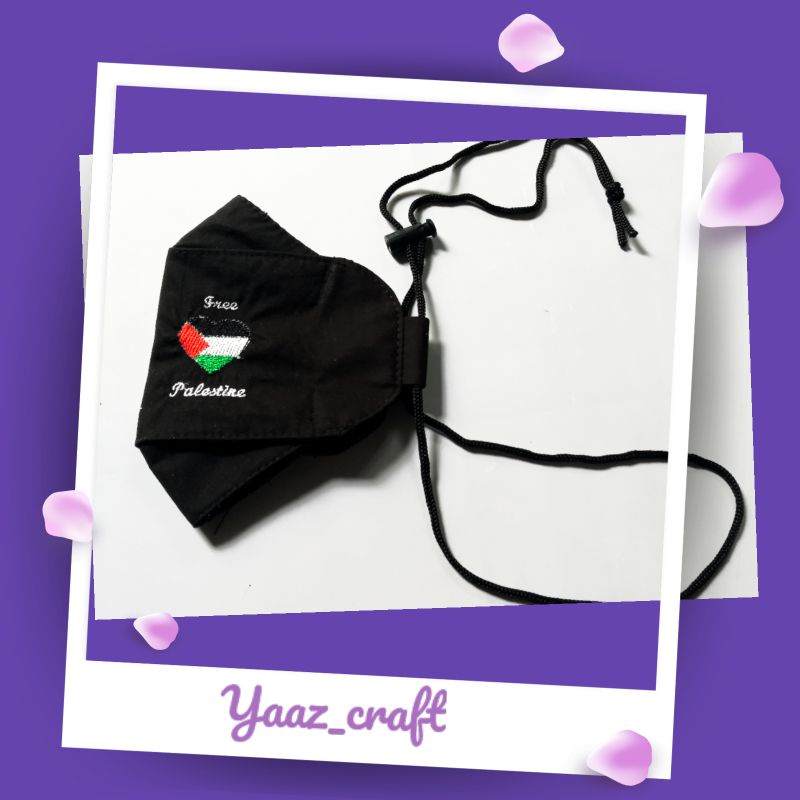 Masker / masker 3d kain earloop headloop /masker hijab & non hijab