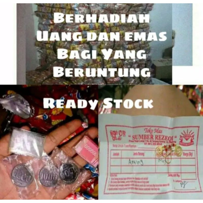 

Chiki Cinta Stik Berhadiah Uang Emas Dan Vocer Di Jamin 100%.