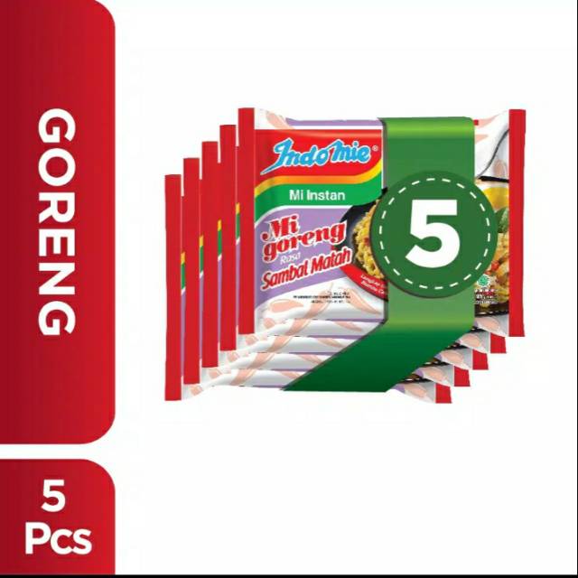

Indomie goreng rendang isi 5pcs x 85gram