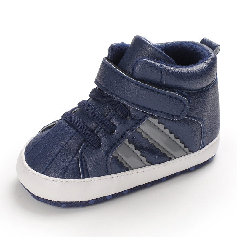 Sepatu Bayi Laki laki Umur 0-12 Bulan Sepatu Prewalker Bayi Laki laki 0 6 12 14 Bulan Baby Shoes Laki Laki Umur 1 Tahun Navy HK002