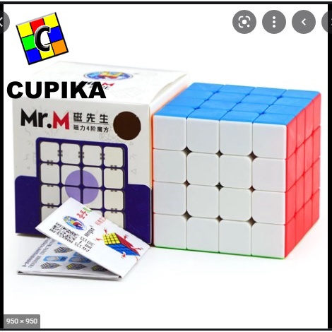 Rubik 4x4 ShengShou Mr.M Magnetic Speed Stickerless Termurah ORI