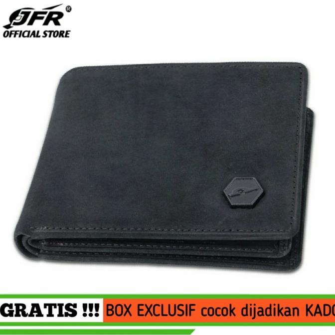 Dompet Pria JFR JS10 Dompet Kulit Pria Kulit Sapi Asli Dompet Pendek Termurah