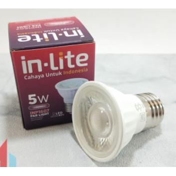 Lampu Sorot LED inlite Spotlight 5w 5 watt INP1607 Lampu In-Lite Fitting E27