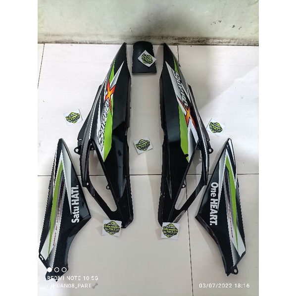 COVER BODY BELAKANG HONDA SUPRA X 125 BATMAN BOX AKI SUPRA X 125 BATMAN BOK AKI BATMAN BODY SUPRA X 