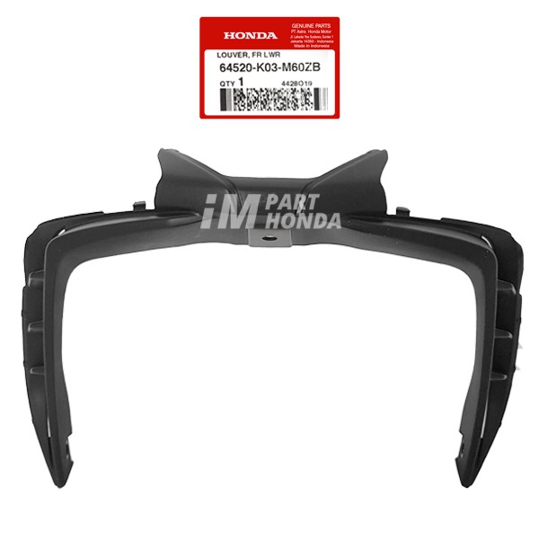 64520-K03-M60ZB Louver Front Lower Garnish Revo X Fi Injeksi