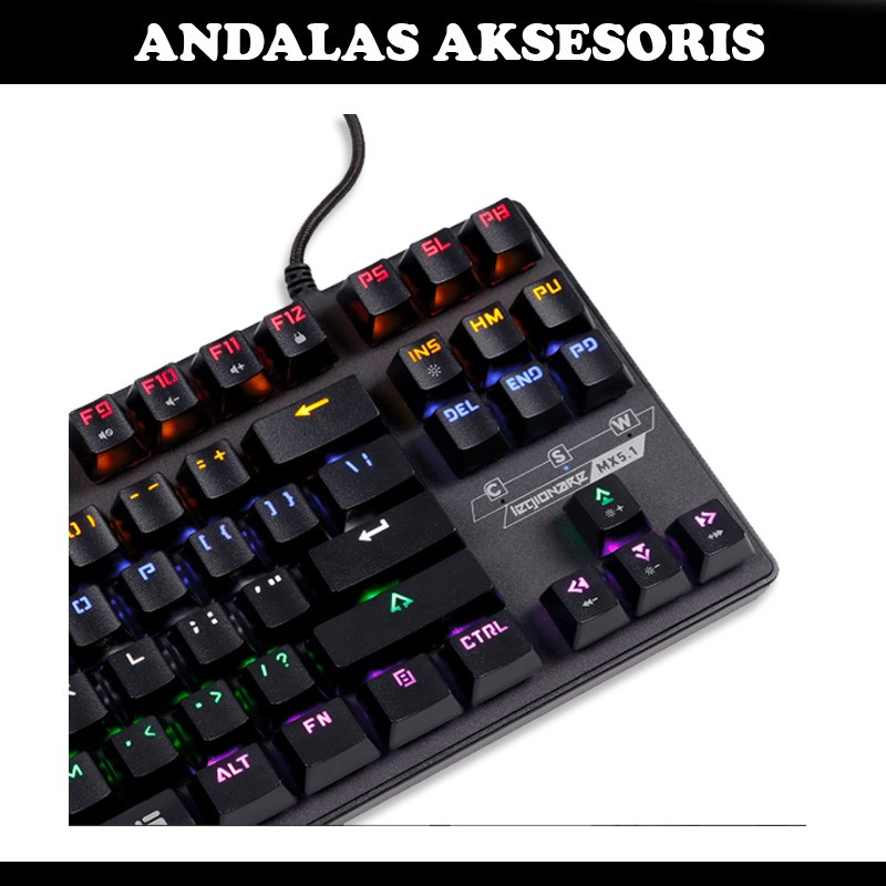 Keyboard Rexus Gaming Mechanical MX5.1 Legionare