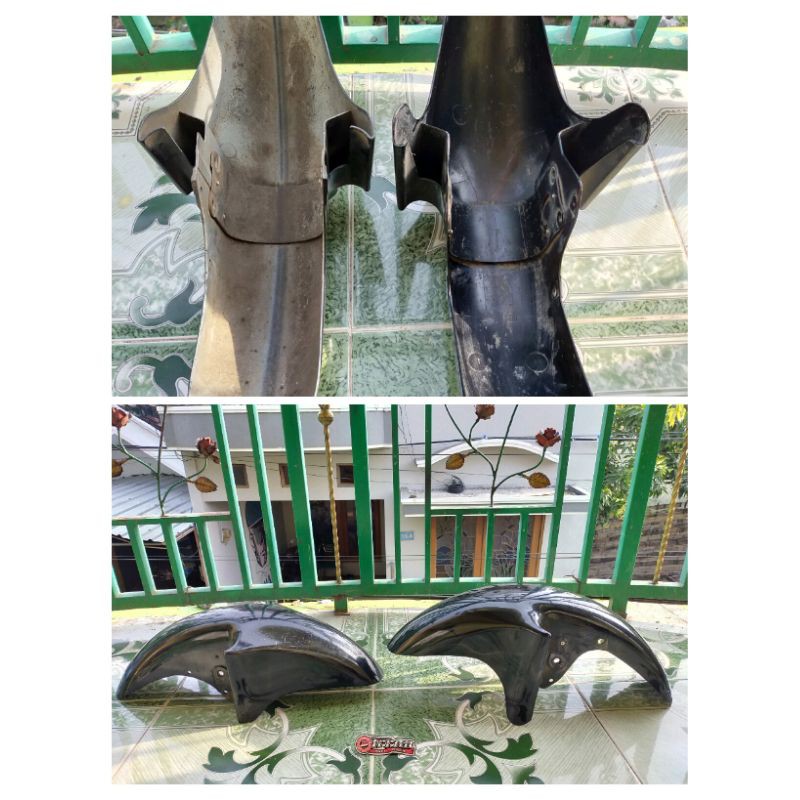 spakbor selebor depan ninja rr & ninja r original copotan