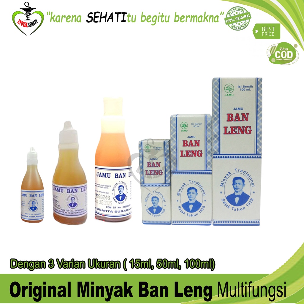 Original Minyak Banleng Obat Jamu Ban leng Tradisional Serbaguna