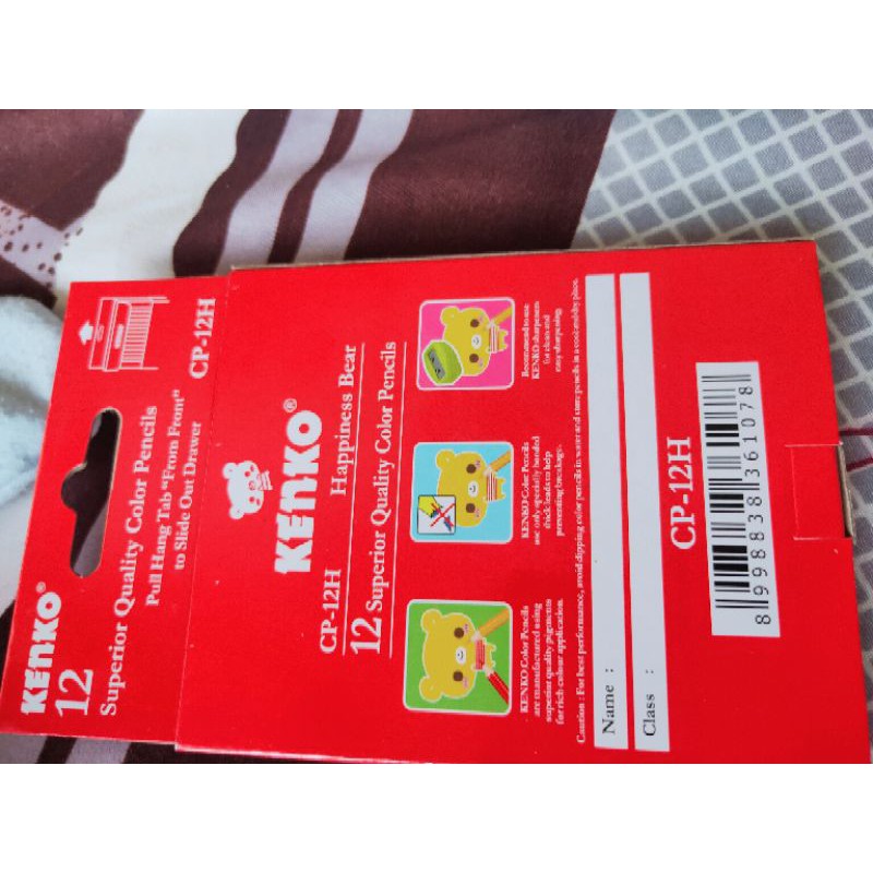 

pensil warna kenko isi 12