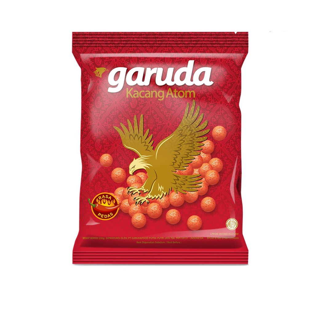 

KACANG GARUDA ATOM PEDAS 230G