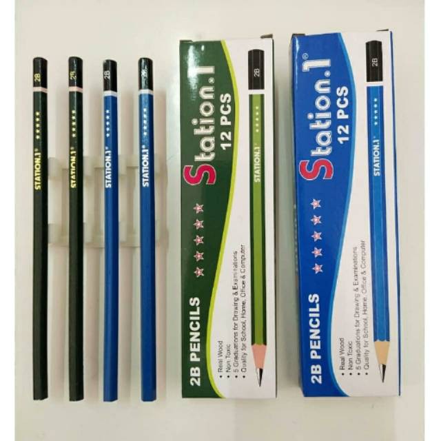 JG - COD - PENSIL 2B - PENSIL 2B MURAH PENCIL KAYU PENSIL TULIS KOMPUTER PENSIL UJIAN