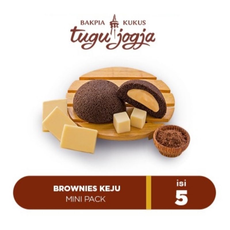 

Bakpia Kukus Tugu Jogja Brownies Keju