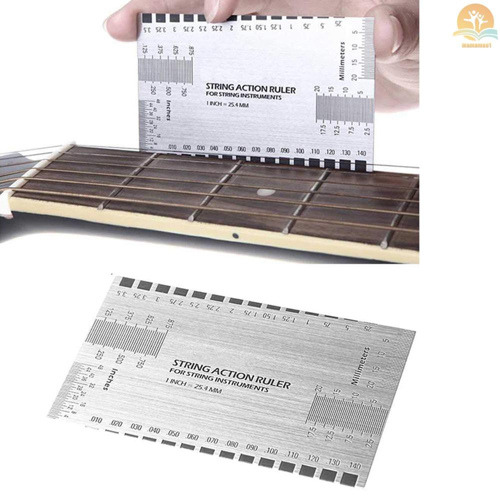 Set Penggaris Radius Gage 32 Blade Feeler Untuk Luthier Gitar