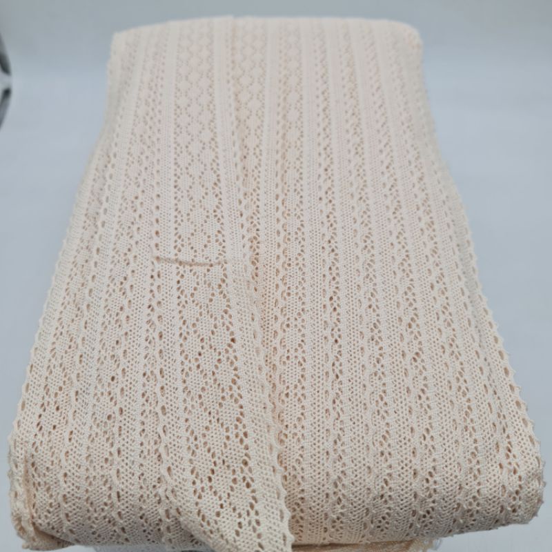 RENDA KAIT TENGAHAN HALUS RENDA KATUN LEBAR 5 CM KODE M142A PER METER KUALITAS HALUS BAGUS GRADE PREMIUM