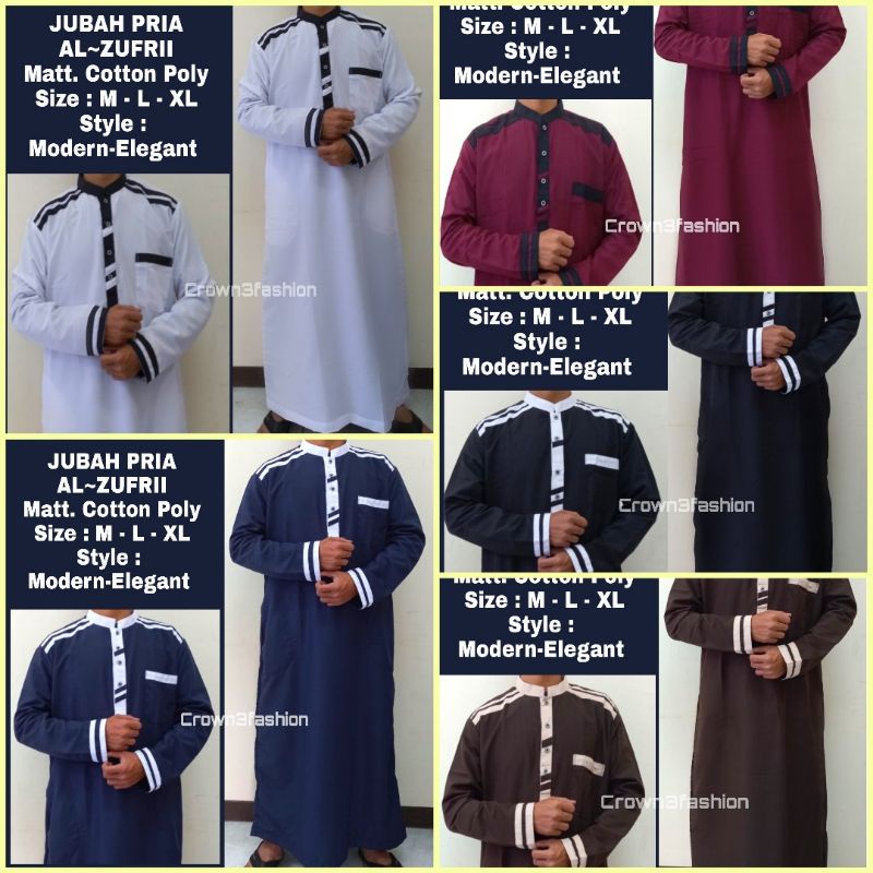 JUBAH ARAB VIRAL PRIA KATUN &amp; BSY BORDIR BERKUALITAS TERBARU * BISA COD