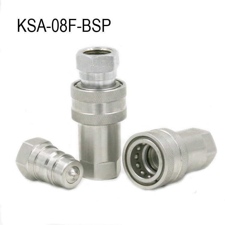 QC Quick Coupling 3/8" Coupler KSA-06F-BSP Hydraulic