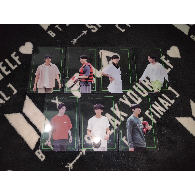 BTS - Official Transparent Photocard In The Soop (ITS) Season 1