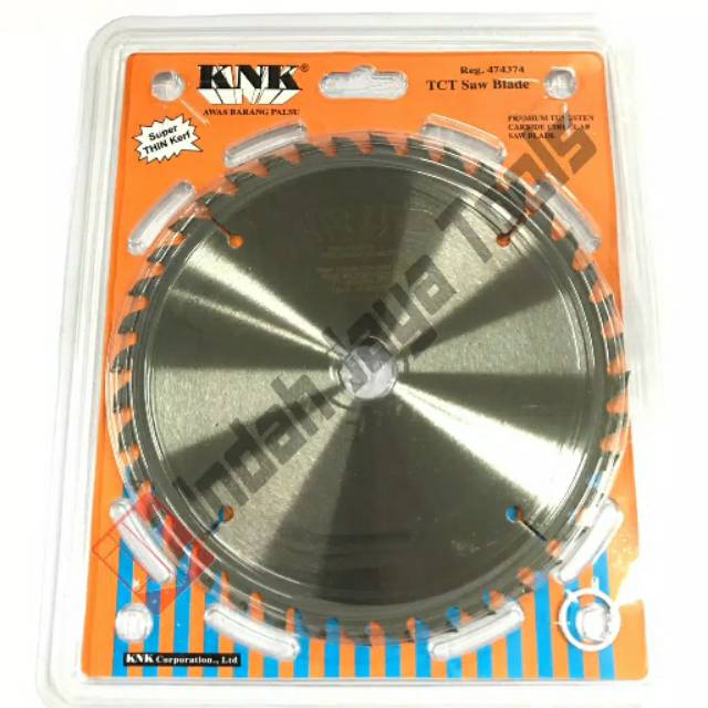 Mata Circle KNK 7" X 40T Thin Blade / Circular Saw Blade / Potong Kayu